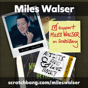collage of Miles Walser ephemera